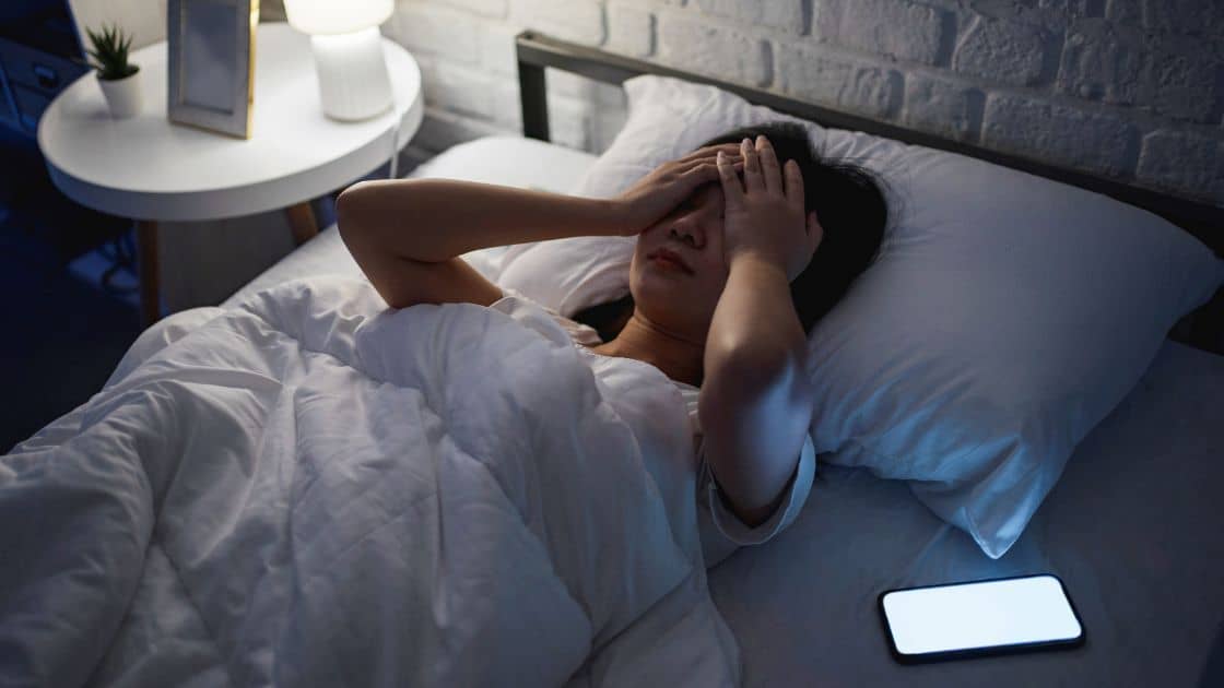 Get rid of your phone during bedtime.